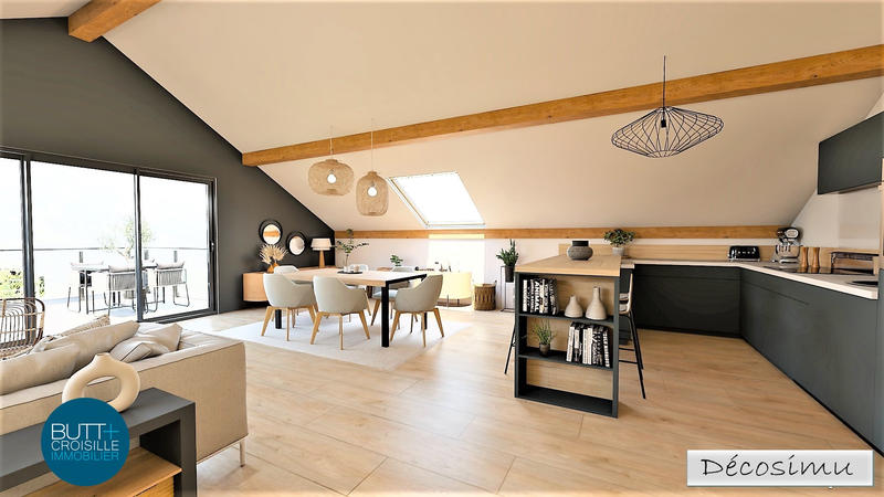 Appartement - 70 m² - 3 pièces