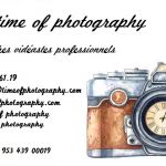time of photography