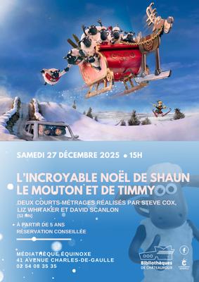 Film d'animation : l'incroyable histoire de Shaun le mouton et de Timmy