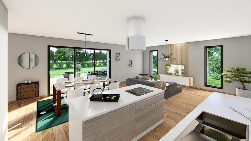 Maison - 111 m² - 5 pièces