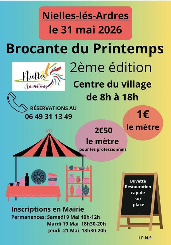 Brocante du printemps