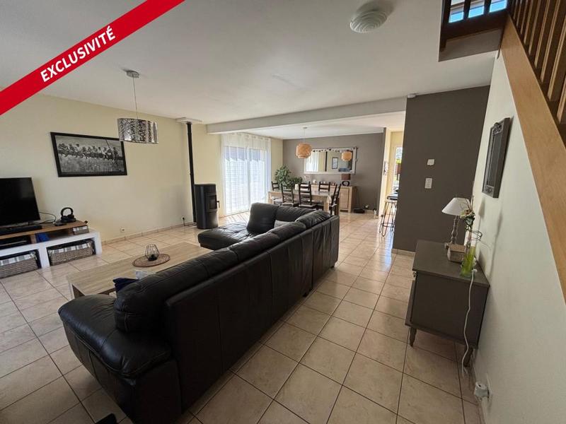 Maison - 125 m² - 5 pièces