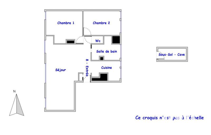 Appartement - 66 m² - 4 pièces