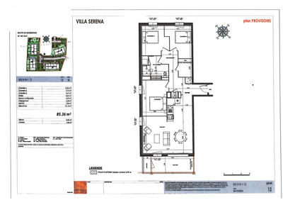 Appartement - 85 m² - 4 pièces