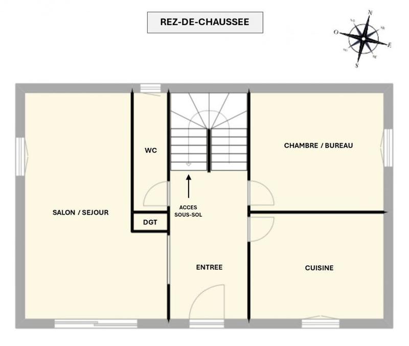 Maison - 98 m² - 4 pièces