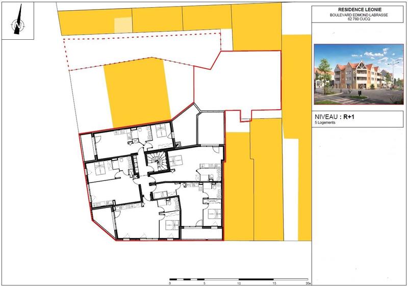 Appartement - 44 m² - 2 pièces