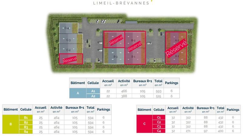 Local d'activité / Entrepôt - 594 m²