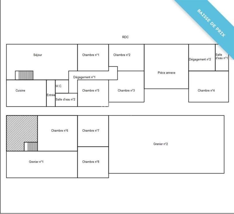 Maison - 206 m² - 10 pièces