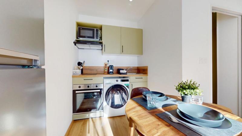 Studio - 21 m² - 2 pièces