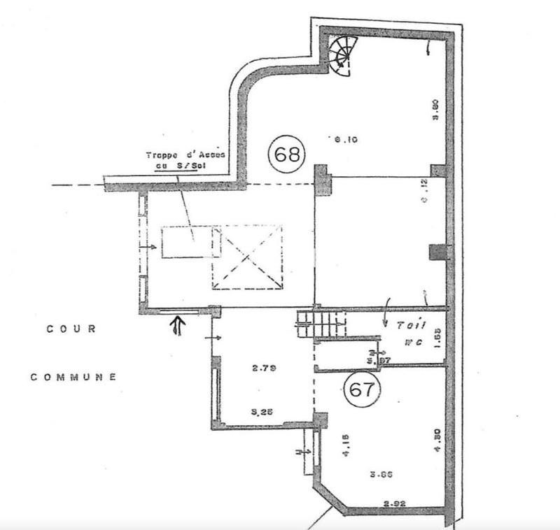 Maison de ville - 77 m² - 5 pièces