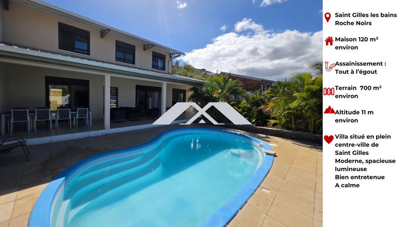 Maison - 120 m² - 5 pièces