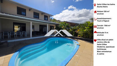 Maison - 120 m² - 5 pièces