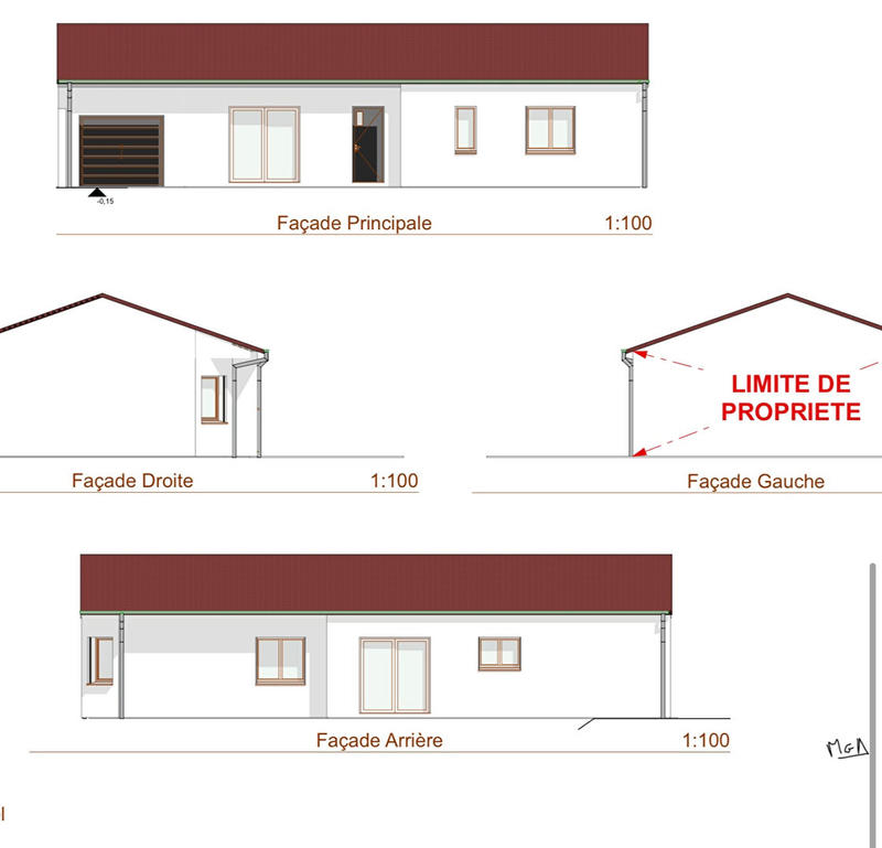 Maison - 99 m² - 4 pièces