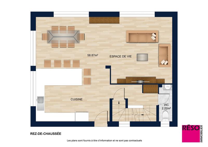 Maison - 145 m² - 6 pièces