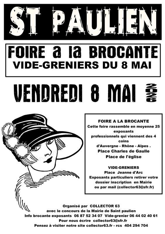 Foire à la brocante du 8 mai