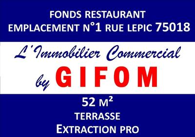 Fonds de commerce - Hôtellerie / Restauration - 52 m²
