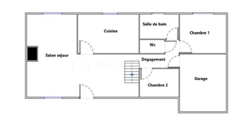 Maison traditionnelle - 100 m² - 5 pièces