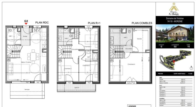 Châlet - 118 m² - 5 pièces