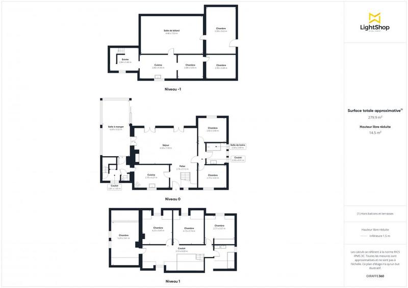 Maison - 202 m² - 10 pièces