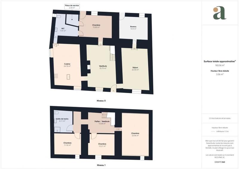 Maison - 165 m² - 7 pièces