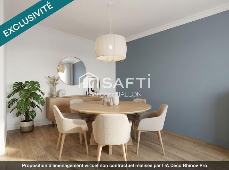 Appartement - 59 m² - 3 pièces