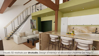 Appartement - 150 m² - 3 pièces