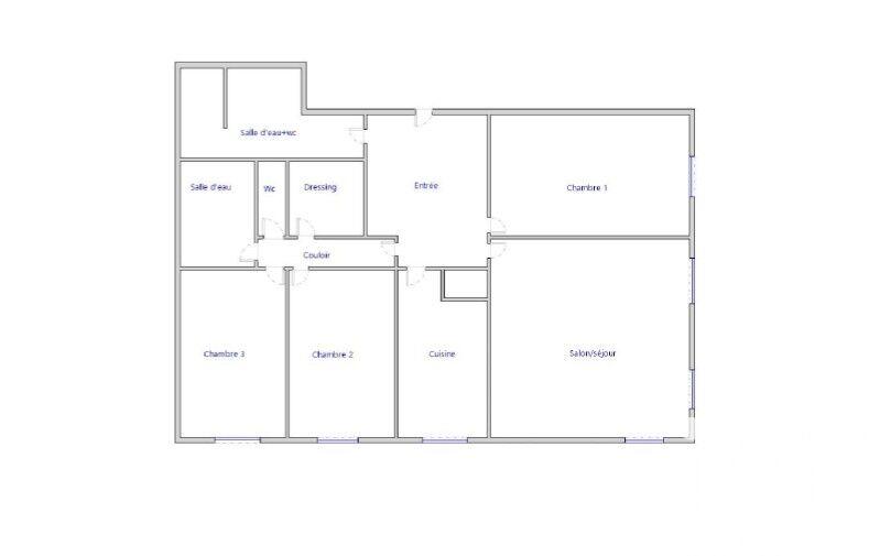 Appartement - 82 m² - 4 pièces