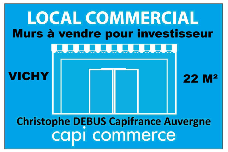 Local commercial - 22 m² - 1 pièce