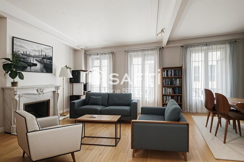 Appartement - 101 m² - 5 pièces