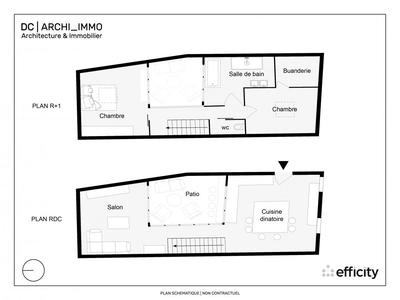 Maison - 107 m² - 4 pièces