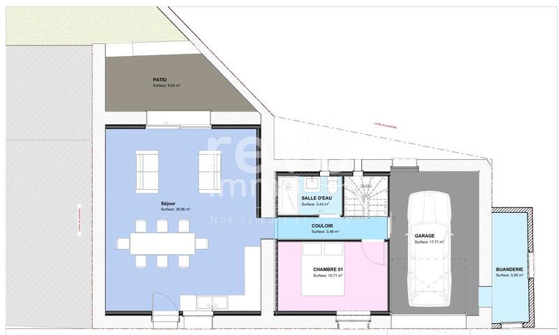 Maison - 116 m² - 6 pièces