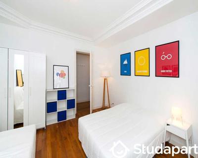 Chambre - 60 m² - 1 pièce