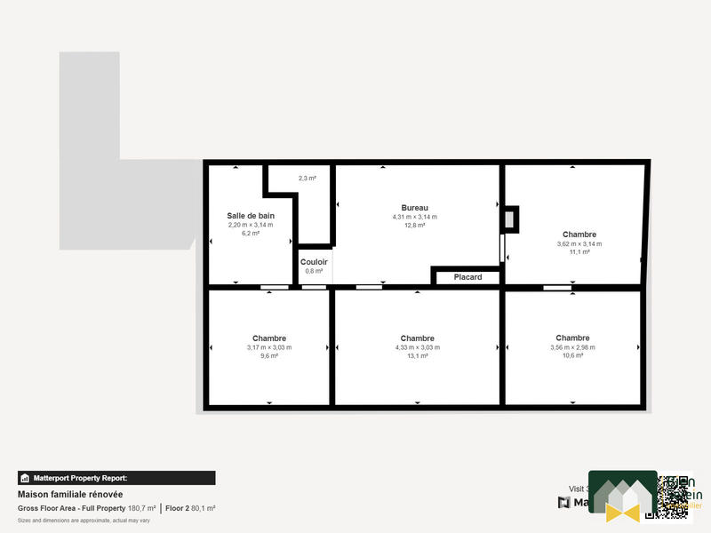 Maison - 125 m² - 5 pièces