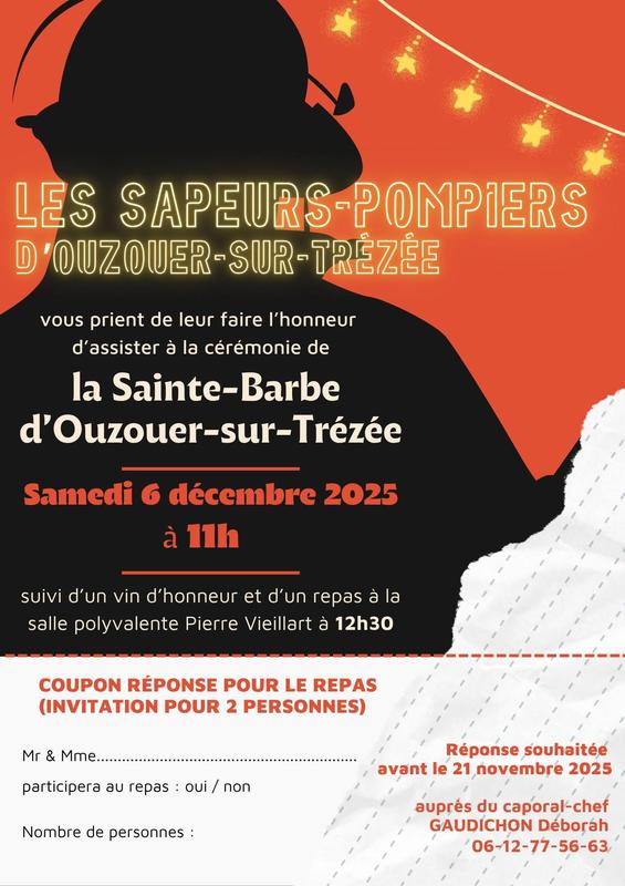 Repas convivial de la Sainte-Barbe