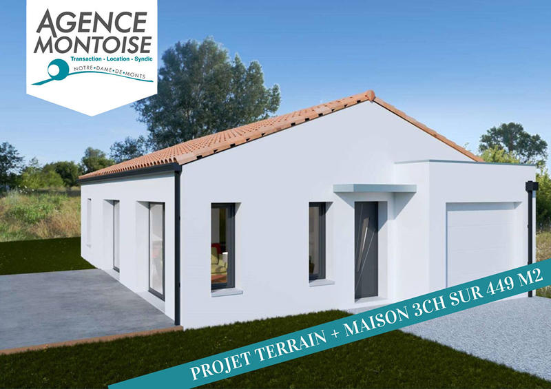 Maison - 90 m² - 4 pièces