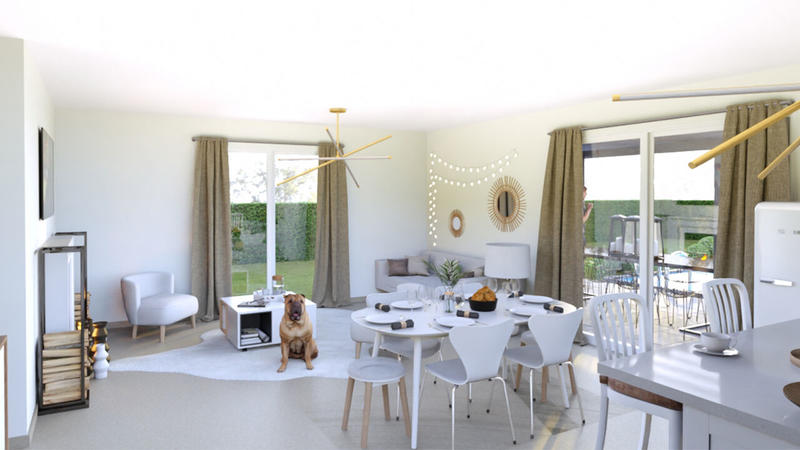 Maison - 77 m² - 4 pièces