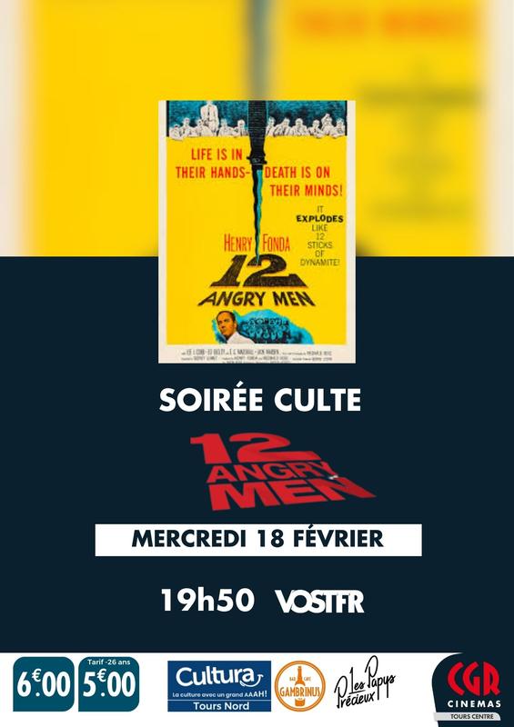 Soirée Culte : 12 Hommes en colère