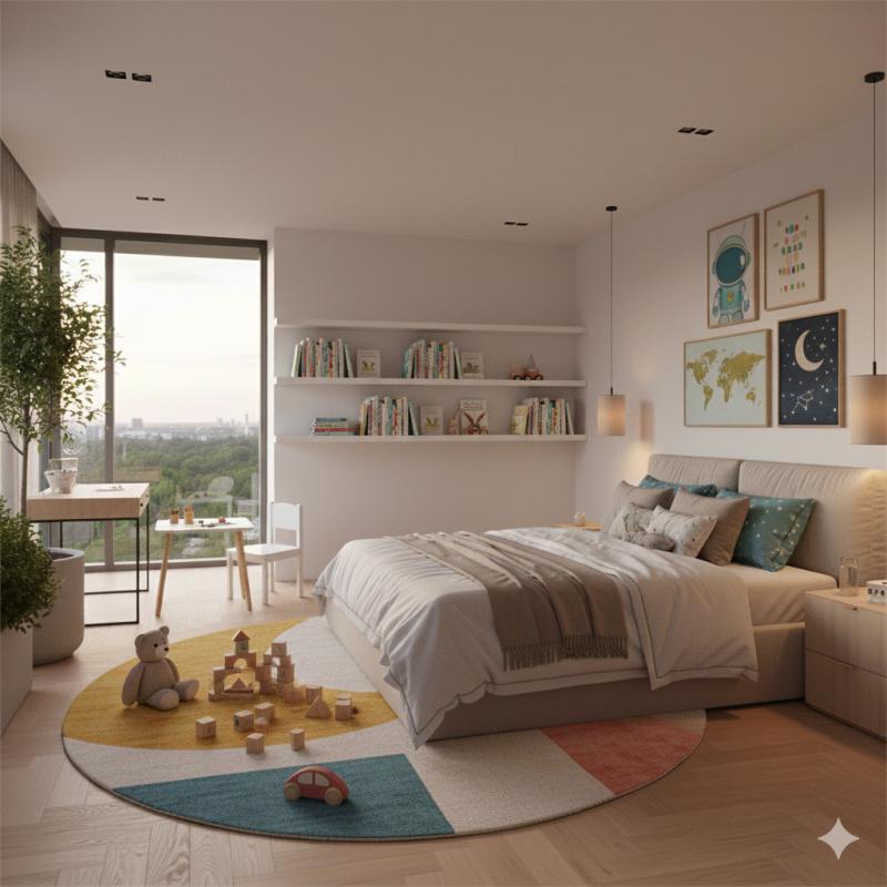 Appartement - 90 m² - 5 pièces