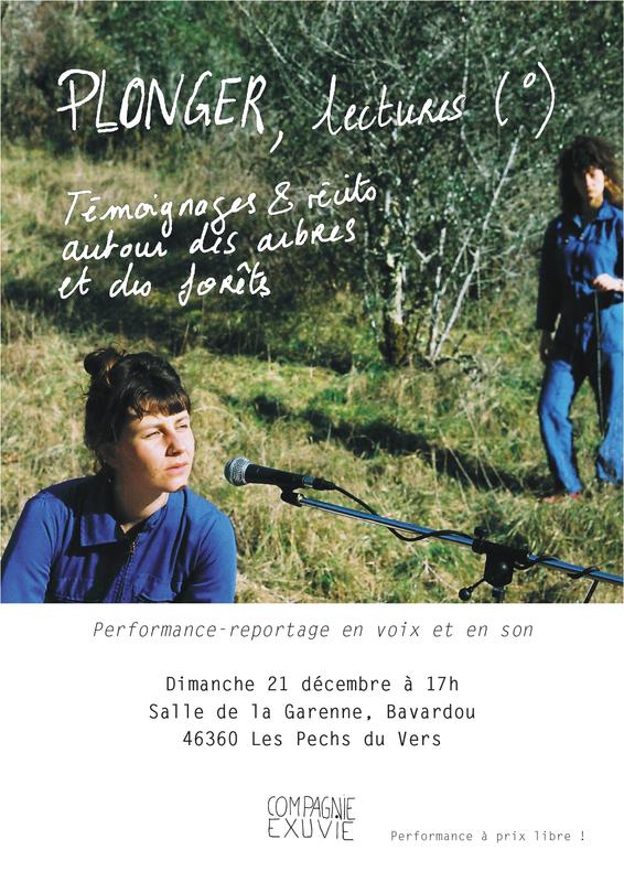 Spectacle au Bavardou : lectures, témoignages et récites autour des arbres et des forêts