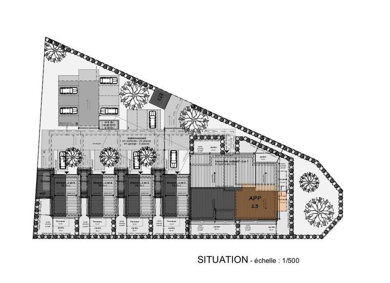 Appartement - 72 m² - 3 pièces