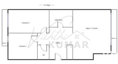 Appartement - 67 m² - 3 pièces