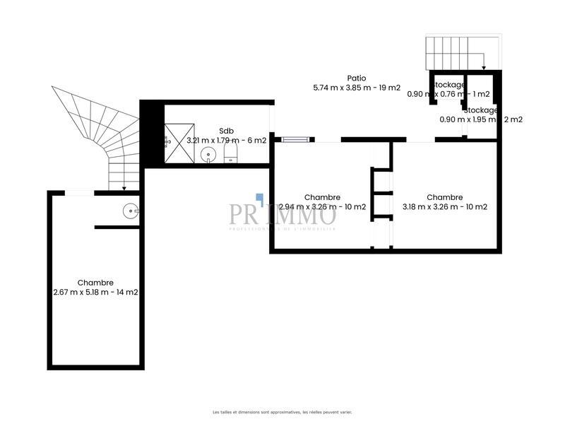 Villa - 90 m² - 5 pièces