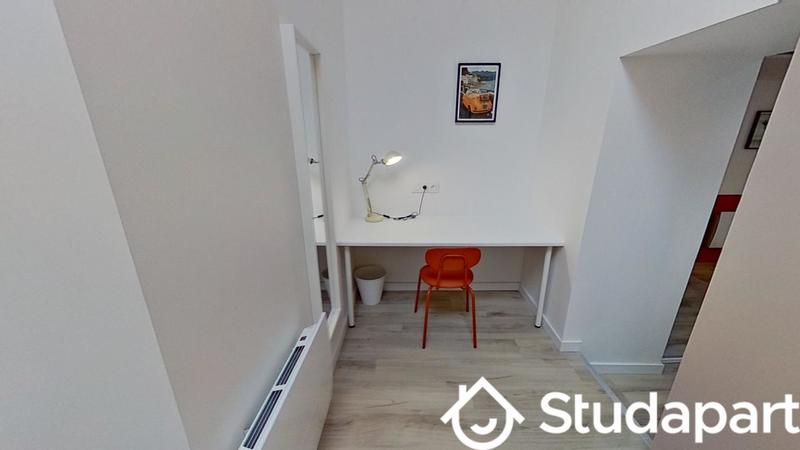 Chambre - 12 m² - 1 pièce