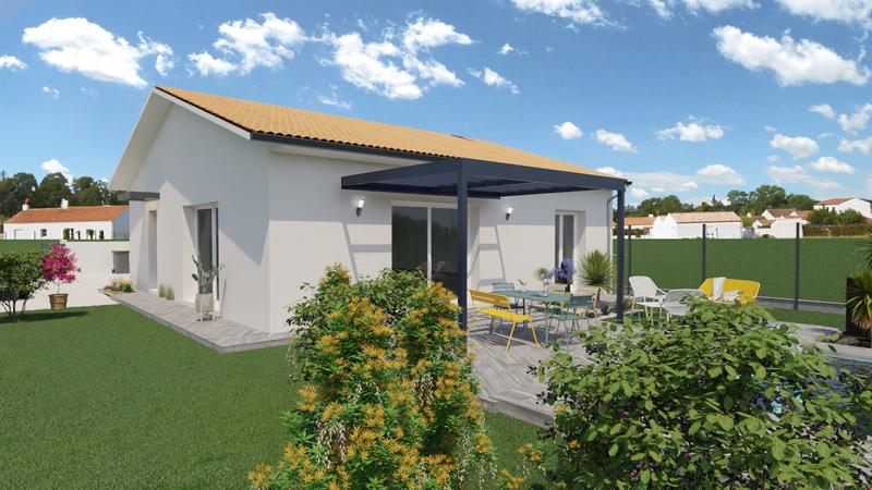 Maison - 90 m² - 5 pièces