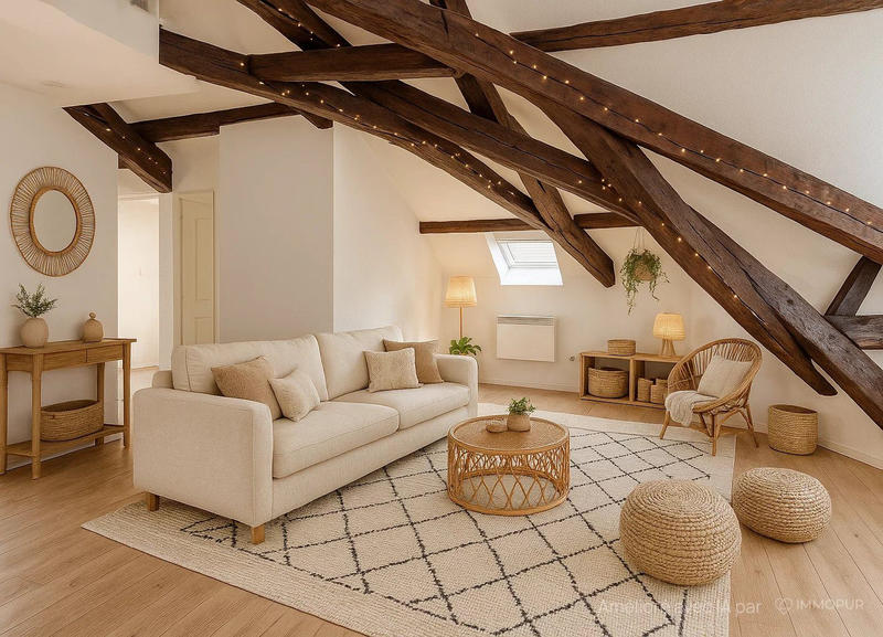 Appartement - 65 m² - 3 pièces