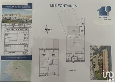 Maison - 88 m² - 4 pièces