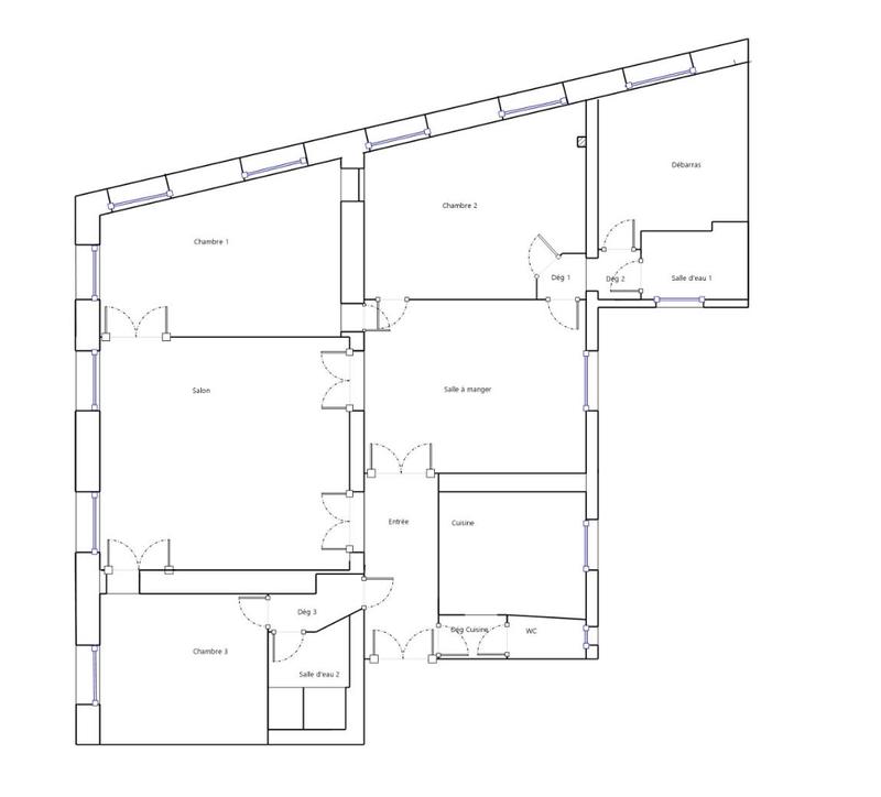 Appartement - 113 m² - 6 pièces