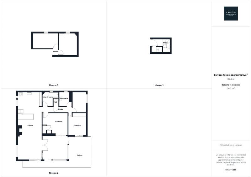 Appartement - 108 m² - 4 pièces