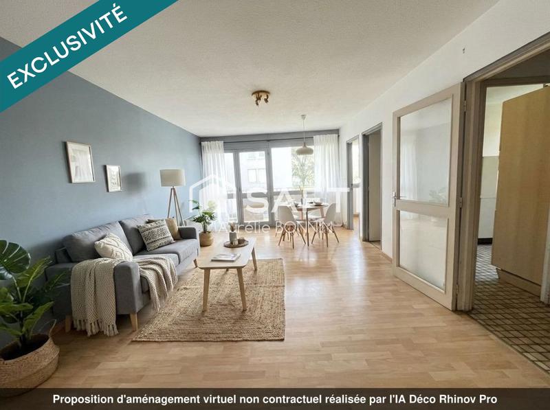 Appartement - 53 m² - 2 pièces