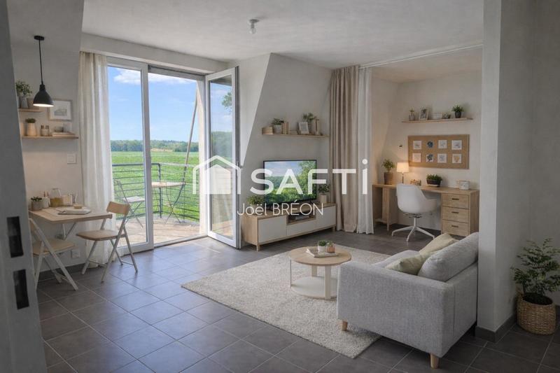 Appartement - 38 m² - 2 pièces